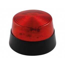 Lumière clignotante stroboscopique de voiture Lampe 12led Rouge / b